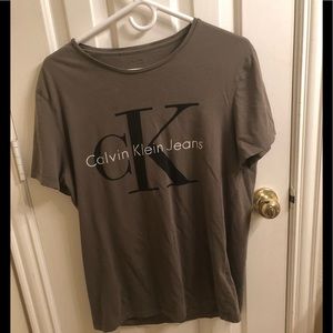 Calvin Klein jeans shirt army green
